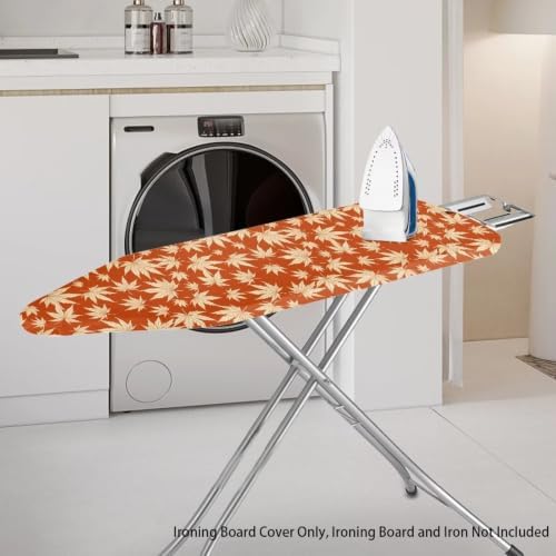 Thanksgiving Maple Leaf Ironing Board Cover and Pad, 16x55 Inches Standard Size - Image 2