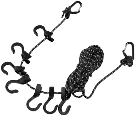 16.4ft Portable Travel Clothesline by FILFEEL