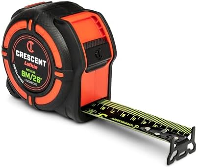 Crescent Lufkin 25 Ft. WORKHORSE NITE EYE Tape Measure | L1125NE - Image 7