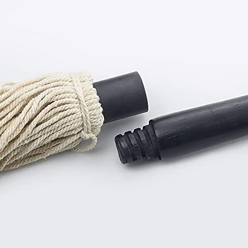YFWOOD 18 Inch Grill Basting Brush BBQ Mop Sauce Brush Wooden Long Handle - Image 3