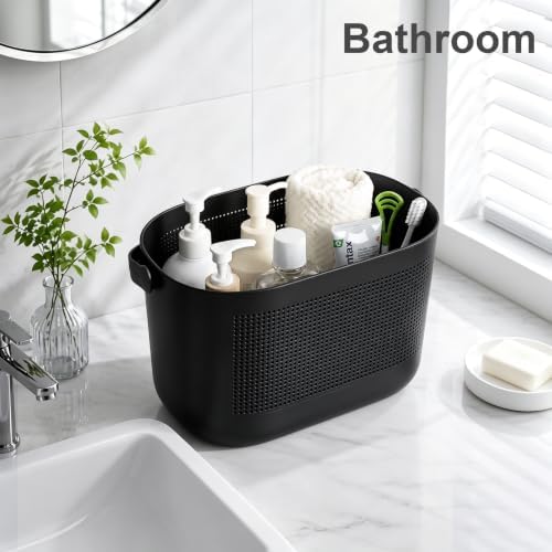 Plastic Portable Shower Caddy Basket, Storage Organizer - Image 4