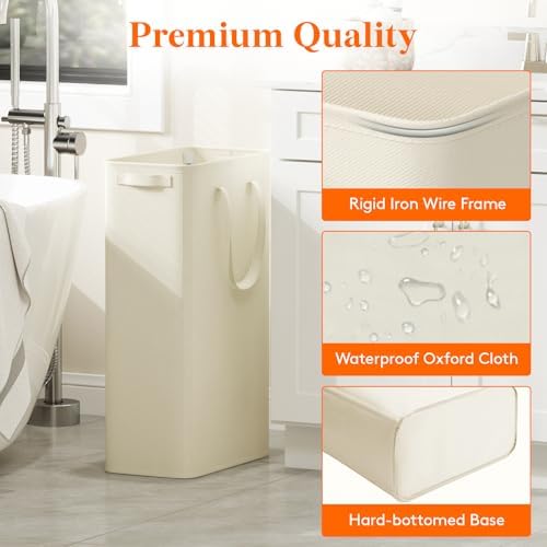 Lifewit 2 Pack Slim Laundry Hamper - Image 4