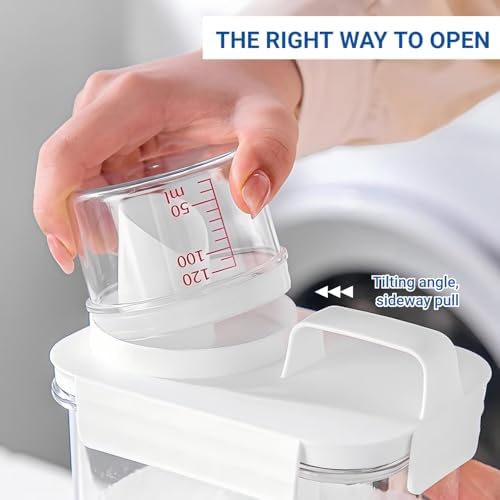Laundry Detergent Dispenser - 78oz Refluxable Plastic Liquid Laundry Detergent - Image 4