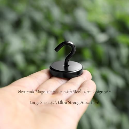 Neosmuk Magnetic Hooks for Cruise Cabins, 170lb Heavy Duty, 4 Pack - Image 3