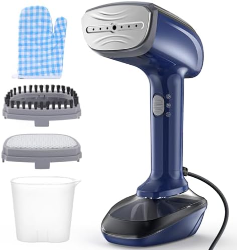 Powerful Handheld Fabric Steamer - 1800W by NTAYDZSW