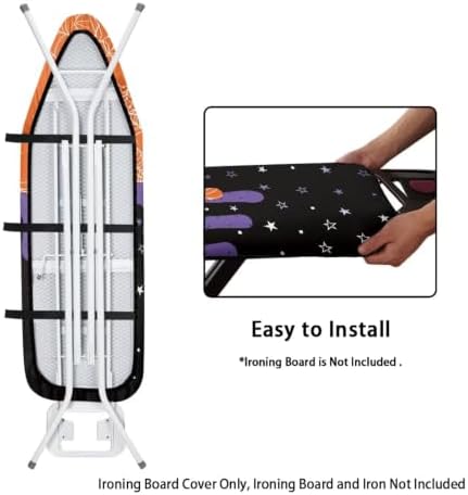 Spider Web Ironing Board Cover and Pad, Thick Scorch Resistant Padding Heavy - Image 4