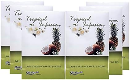 Tropical Infusion Scented Sachets Pack of 3, Spring and Summer - Image 5