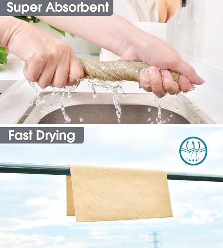 KitchLife Microfiber Cleaning Cloth Roll - Image 4