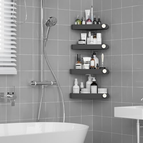Sotfamily Plastic Shower Caddy Corner, 4 Pack - Image 3