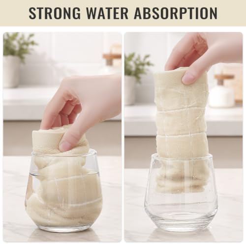 Kitinjoy 100% Cotton Terry Kitchen Towels, 13”x 28” - Image 5