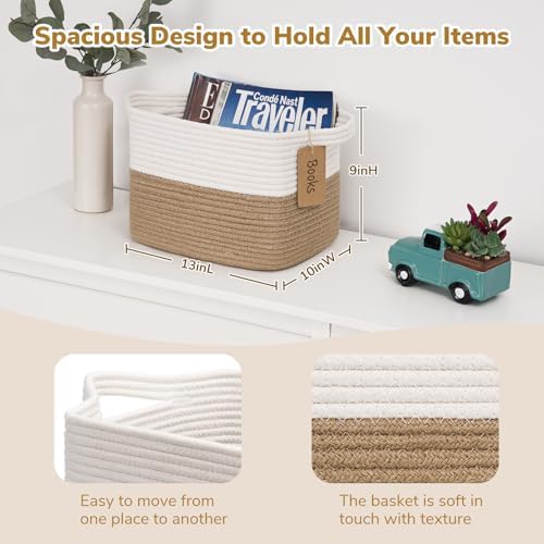 Goodpick Woven Rope Storage Basket - Image 3