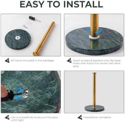 Marble Paper Towel Holder - Image 5