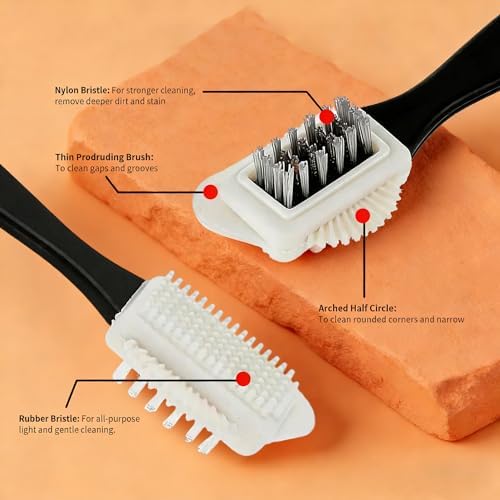 Suede Brush for Shoes Suede Shoe Brush Cleaner Kit Nubuck Cleaning Kit（3PCS - Image 6
