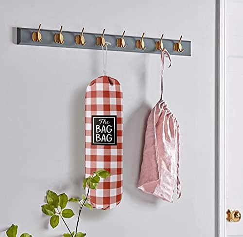 Funny Grid Bag Bag， Grocery Bags Holder Organizer - Image 5