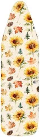 Sunflower Leaves Ironing Board Cover Dec Cover Scorch Stain Resistant Ironing - Image 7