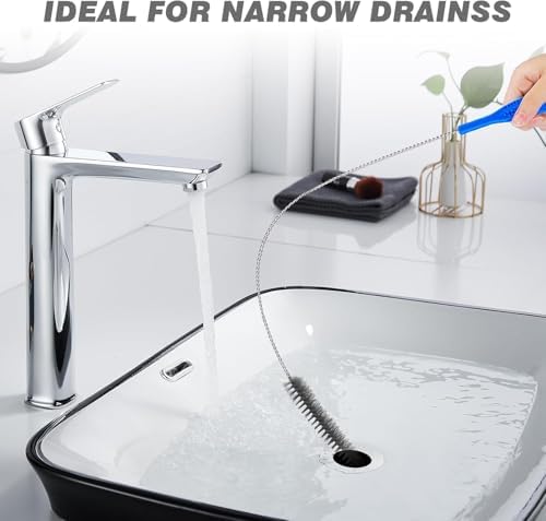 Drain Brush and Drain Cleaner Sink Snake Tools - Image 5