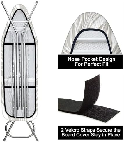 Ironing Board Cover 15"x54"，Standard Ironing Board Replacement Cover，Easy Fit - Image 3