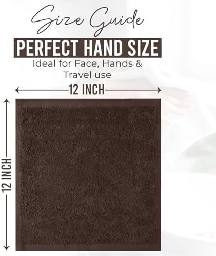 DAN RIVER 12 Pack Cotton Wash Cloths Set - Image 2