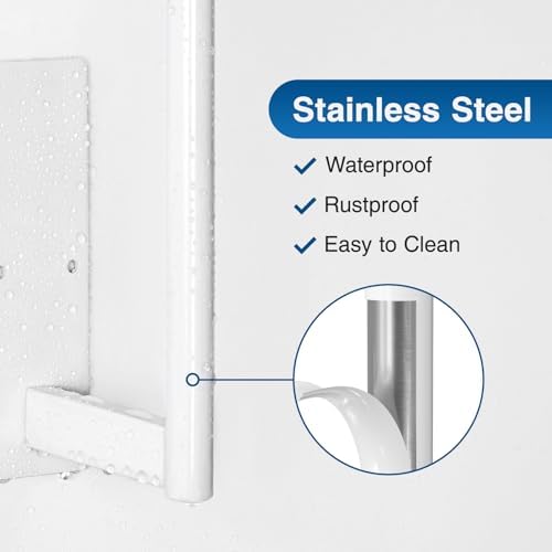 Paper Towel Holder Under Cabinet, Self-Adhesive or Drilling - Image 3