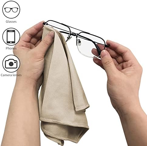 Puomue 12 Pack Microfiber Glass Cleaning Cloth, 12 Inch x 16 Inch, Lint Free - Image 5