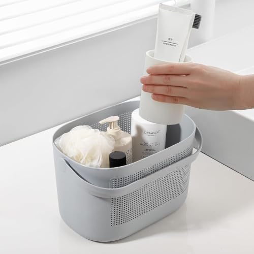 Plastic Portable Shower Caddy Basket, Storage Organizer - Image 2
