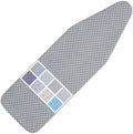 Ironing Board Cover and Pad Standard Size 15 x 54, 3 Pairs of Hook and Loop by LCLW