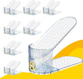 Shoe Slots Organizer, Adjustable 15 Pack Shoe Stacker by WMBOOX