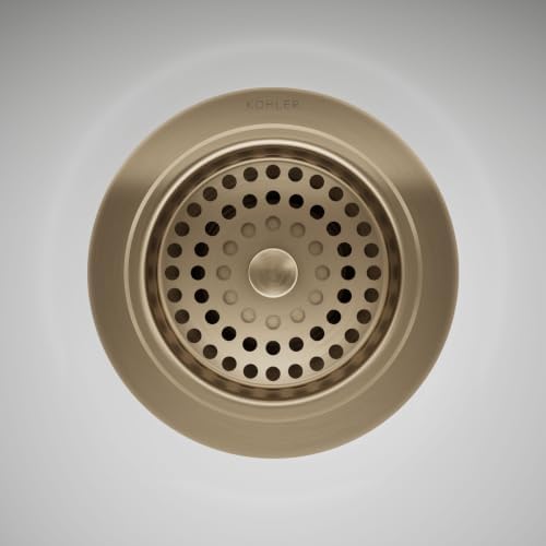 Duostrainer KOHLER K-8801-BV Duostrainer Sink Strainer, Vibrant Brushed Bronze - Image 2