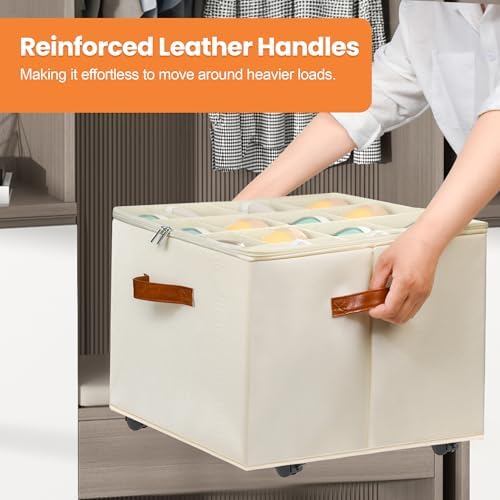 Foyego 2 Pack Shoe Organizer for Closet, Shoe Storage - Image 4