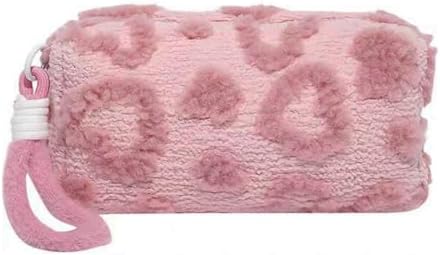 SxoSyo Plush Makeup Bags, Small Zipper Cosmetic Pouch by SxoSyo