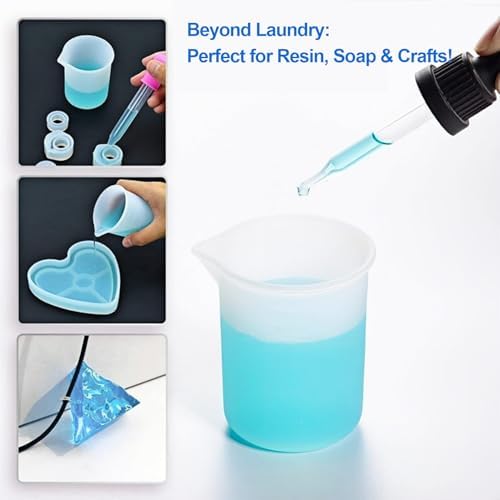 Laundry Detergent Cup, Silicone Laundry Detergent Measuring Cup, 100ml Soft - Image 6