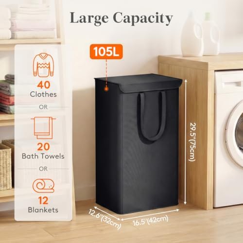 Lifewit 105L Laundry Basket - Image 2
