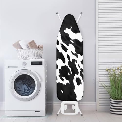 Black Cow Spot Ironing Board Cover Ironing Board Pad Protective Cover - Image 3