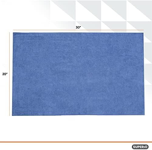 Superio Microfiber Squeegee Mopping Towel Large Miracle Cloth 20 x 30 Streak - Image 5