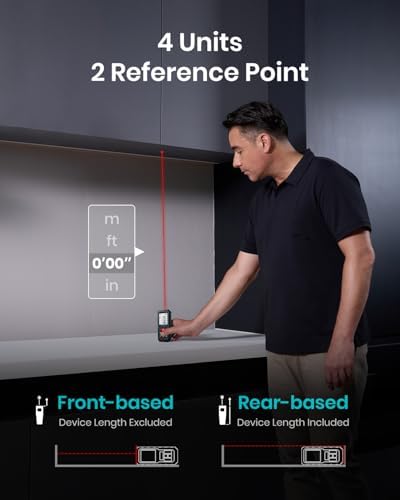 MILESEEY Laser Measure, Laser Measuring Tool - Image 6