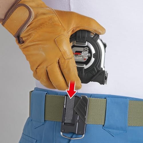 TAJIMA Tape Measure - 25ft x 1in GS-Lock Measuring Tape - GS-SC25BW - Image 4