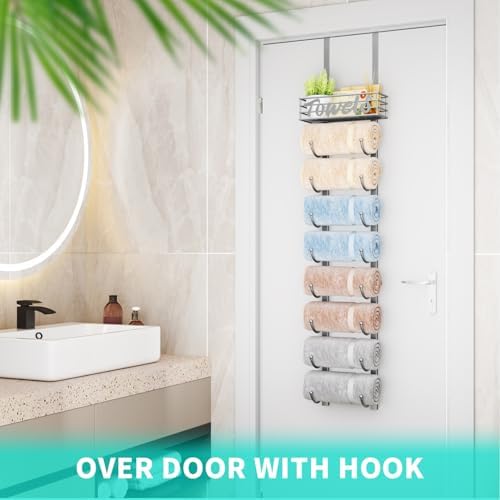 HapiRm Towel Racks for Bathroom Storage - Image 4