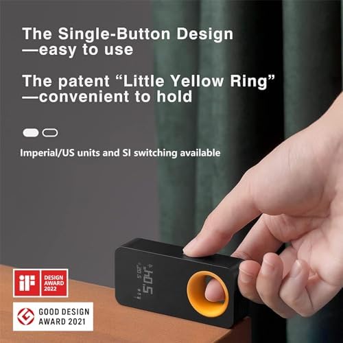 HOTO Pocket-Size Laser Measuring Tool, EDC Gadget Birthday Gift - Image 3