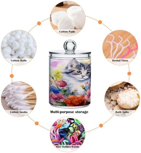 4 Pack Qtip Holder Dispenser - Image 3