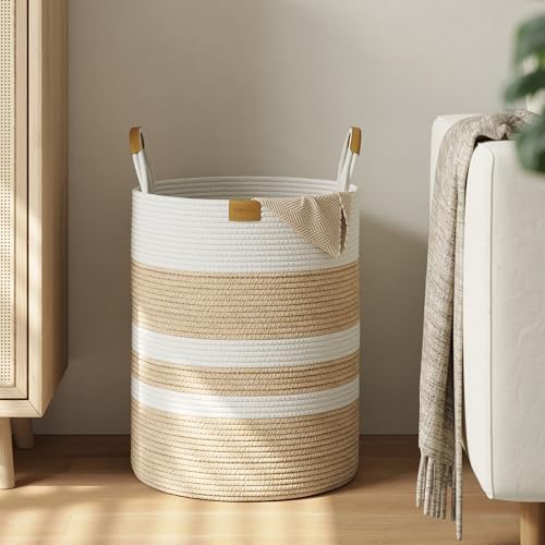 Nunsino 62L Striped Laundry Hamper by Nunsino