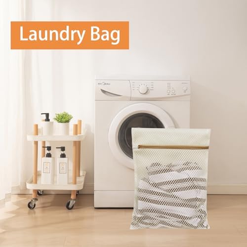 6 Pcs Durable Honeycomb Mesh Laundry Bags - Image 6