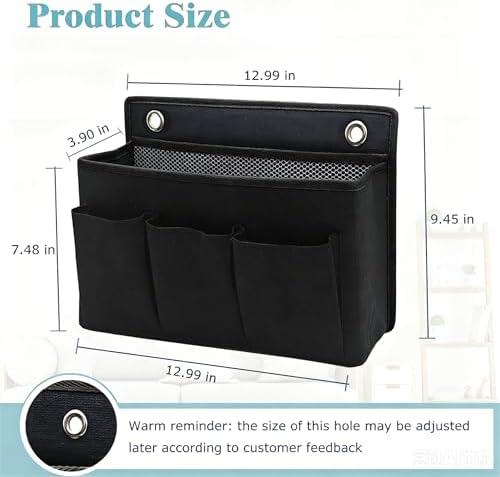 2-Pack Wall Hanging Organizer Bag/Hanging Baskets - Image 2