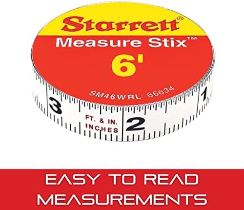 Starrett Tape Measure Stix, 1/2" x 72", S1 Style - Image 4