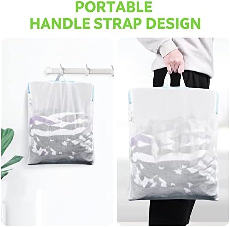 OTraki 2 Pack Large Mesh Laundry Bag - Image 4