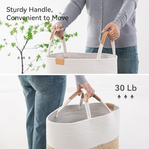 Nunsino 95L Striped Laundry Hamper - Image 5