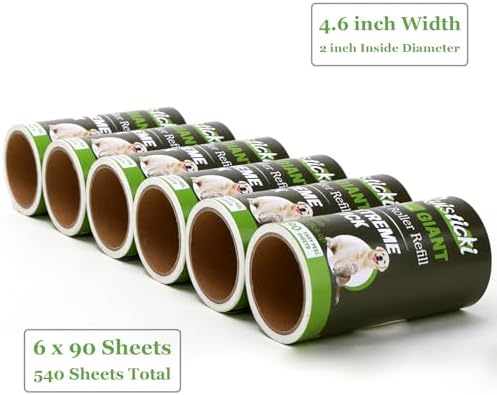 4.6 inch Lint Roller Refills Compatible - Image 2