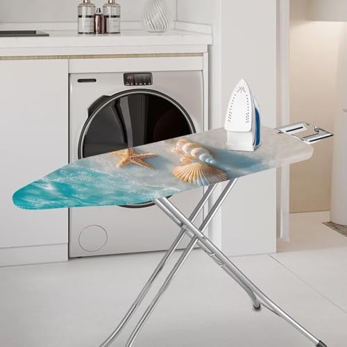 Standard Size Ironing Board Cover Protector Shell Starfish Beach Print Ironing - Image 2