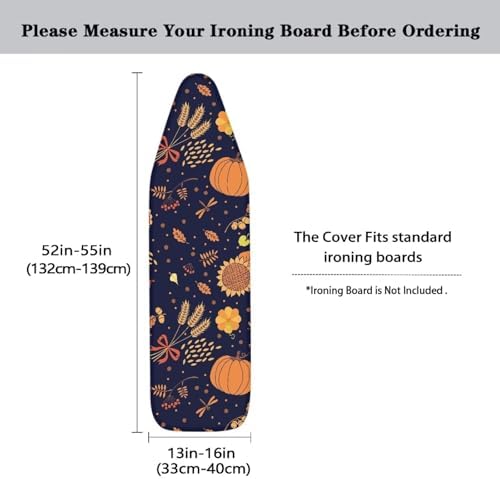 GLENLCWE Dark Blue Ironing Board Cover - Image 3