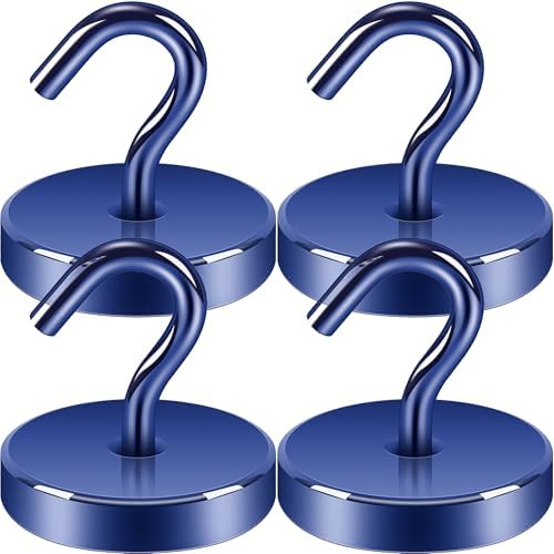 Neosmuk Magnetic Hooks for Cruise Cabins, 170lb Heavy Duty, 4 Pack by Neosmuk