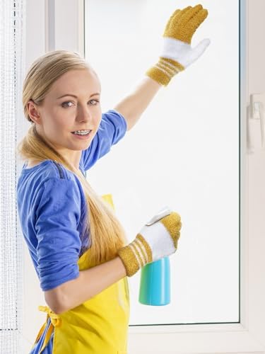 Patelai 3 Pairs Microfiber Dusting Gloves - Image 7